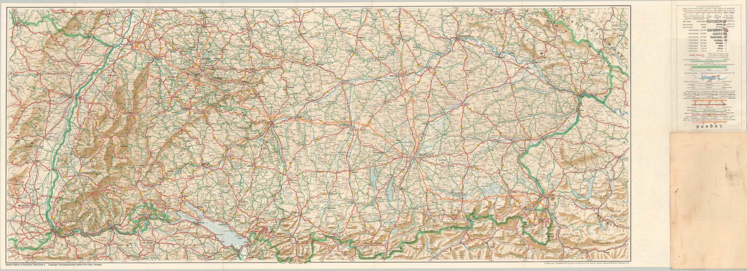U.S. Army Road Map Germany - Image 3