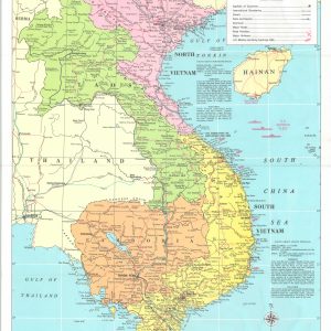 Vietnam and Neighboring Countries in 1968